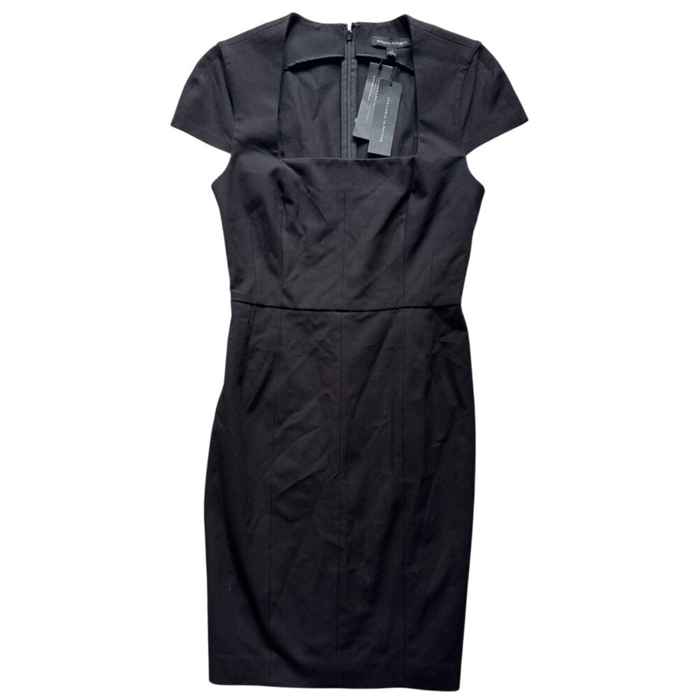 Banana Republic Womens Black Sleeveless Dress Size 4